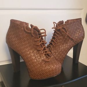 Charlotte Russe Platform Lace Ups